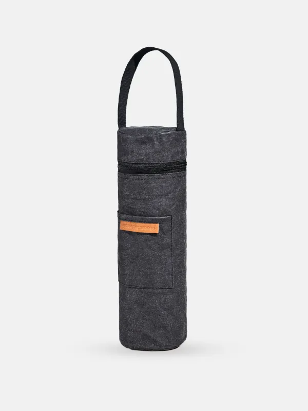 Insulated Wine & Spirits Cooler Tote Ebony sold by Out of the Woods