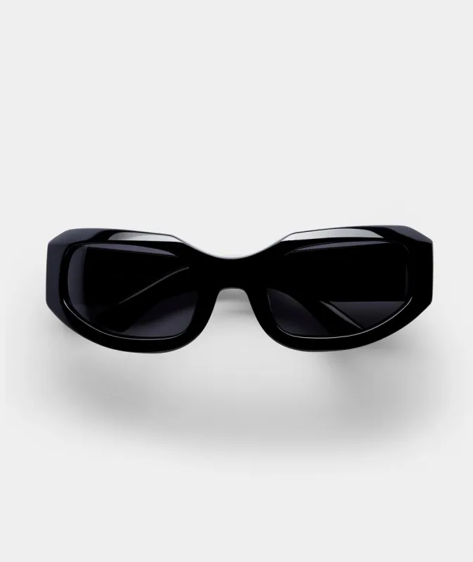 Gia - Black/Smoke sold by Vehla Eyewear