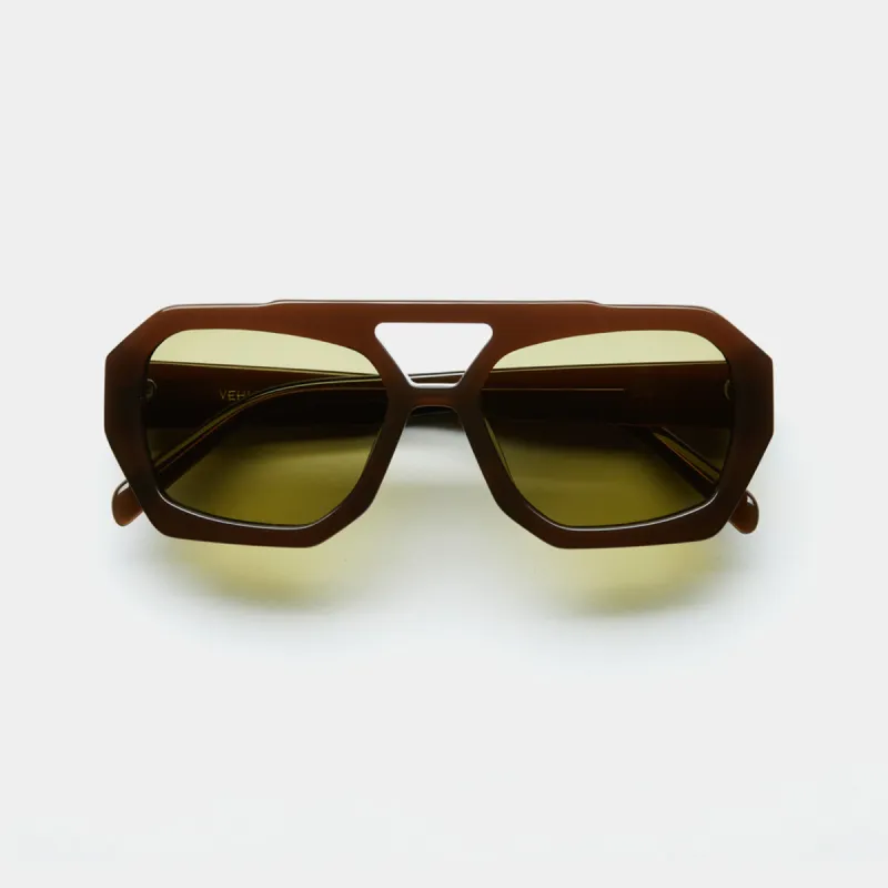 River - Coco/Khaki sold by Vehla Eyewear