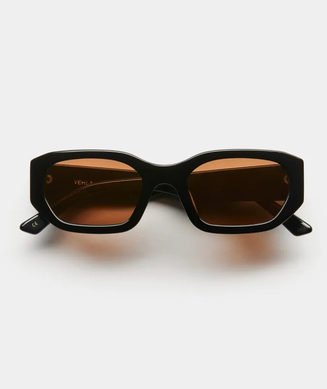 Felix - Black/Choc sold by Vehla Eyewear