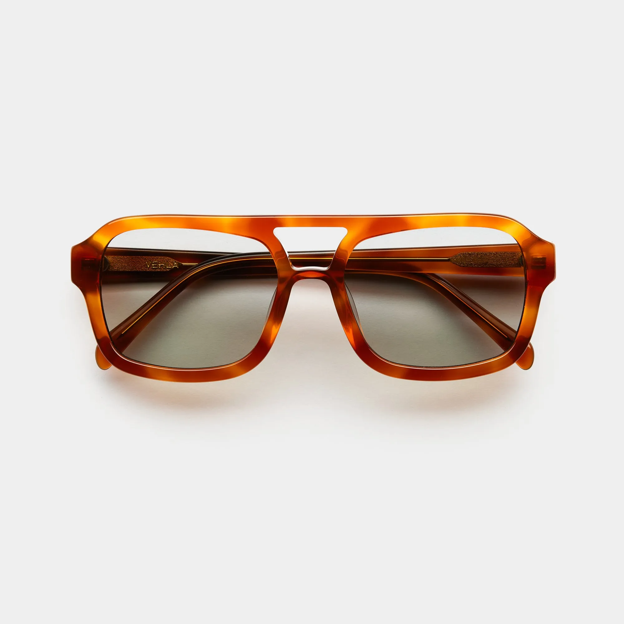 Dixie - Honey Tort/Graphite sold by Vehla Eyewear