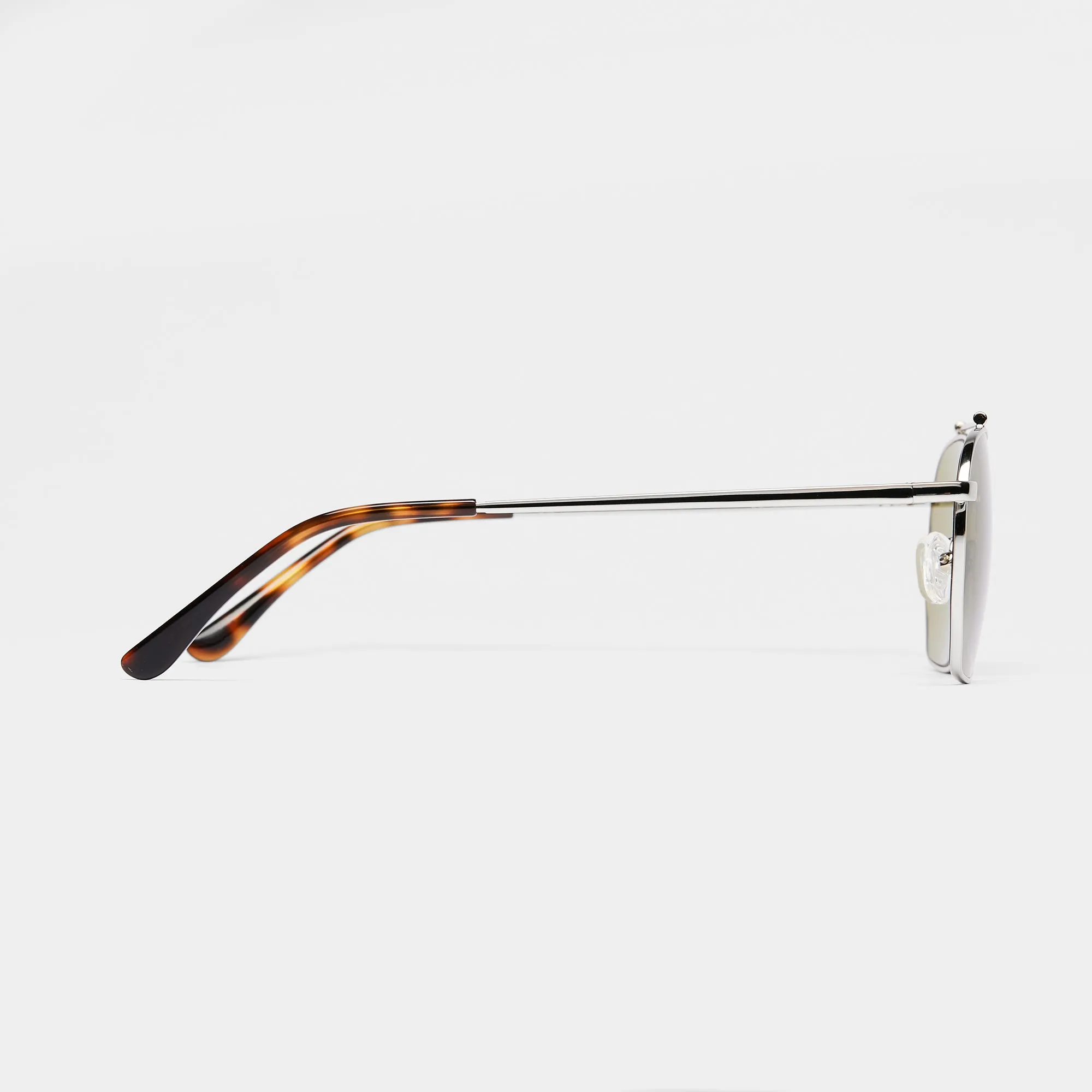 Bowie - Silver/Khaki sold by Vehla Eyewear product image thumbnail 3
