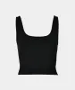 CROPPED TANK - BLACK sold by Vehla Eyewear