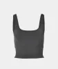 CROPPED TANK - SMOKE sold by Vehla Eyewear