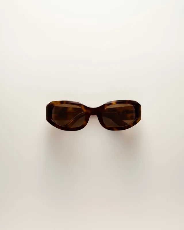 Gia - Choc Tort/Choc made by Vehla Eyewear