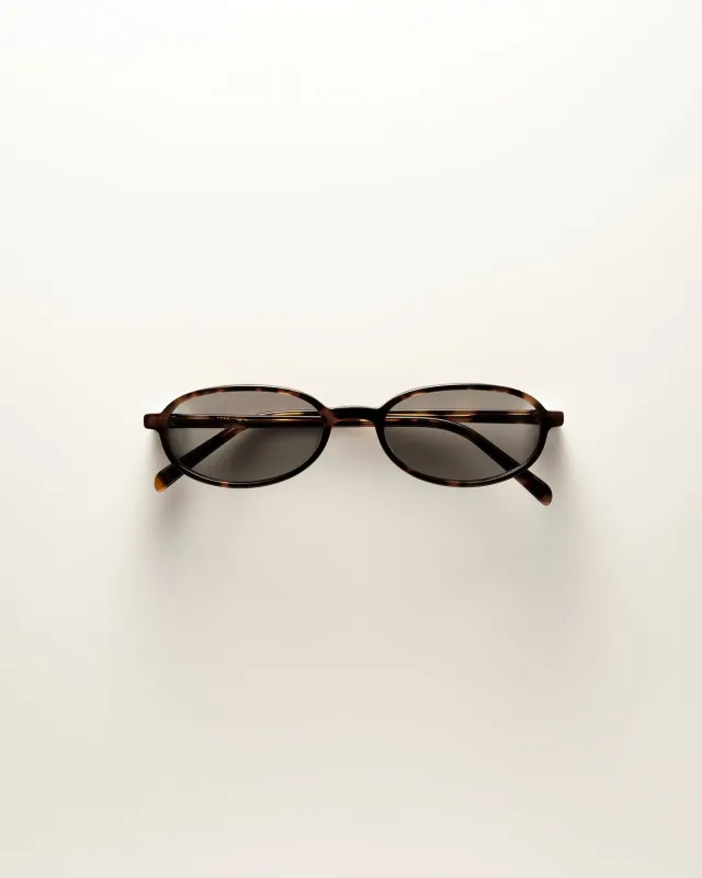 Luca - Choc Tort/Graphite made by Vehla Eyewear