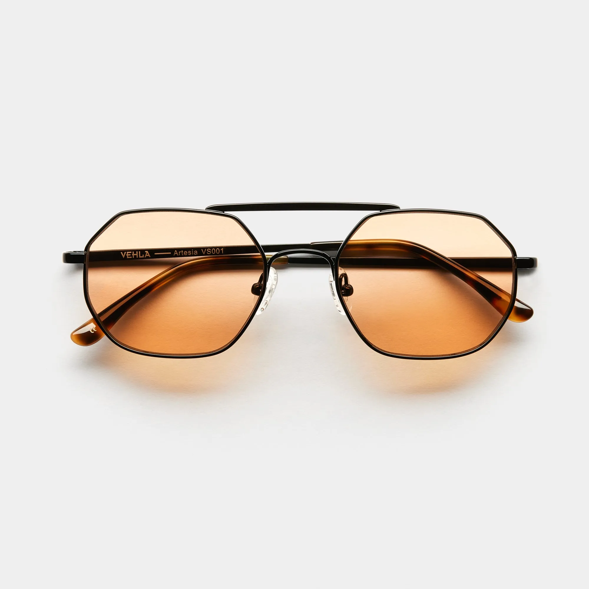 Artesia - Black/Cinnamon sold by Vehla Eyewear
