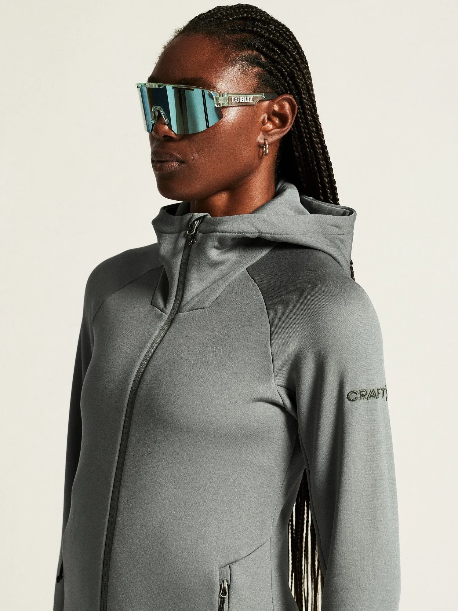 Women's ADV Explore Power Fleece Hood Jacket sold by Craft Sportswear product image thumbnail 4