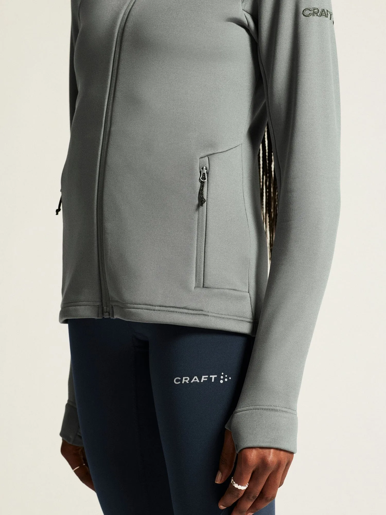 Women's ADV Explore Power Fleece Hood Jacket sold by Craft Sportswear product image thumbnail 3