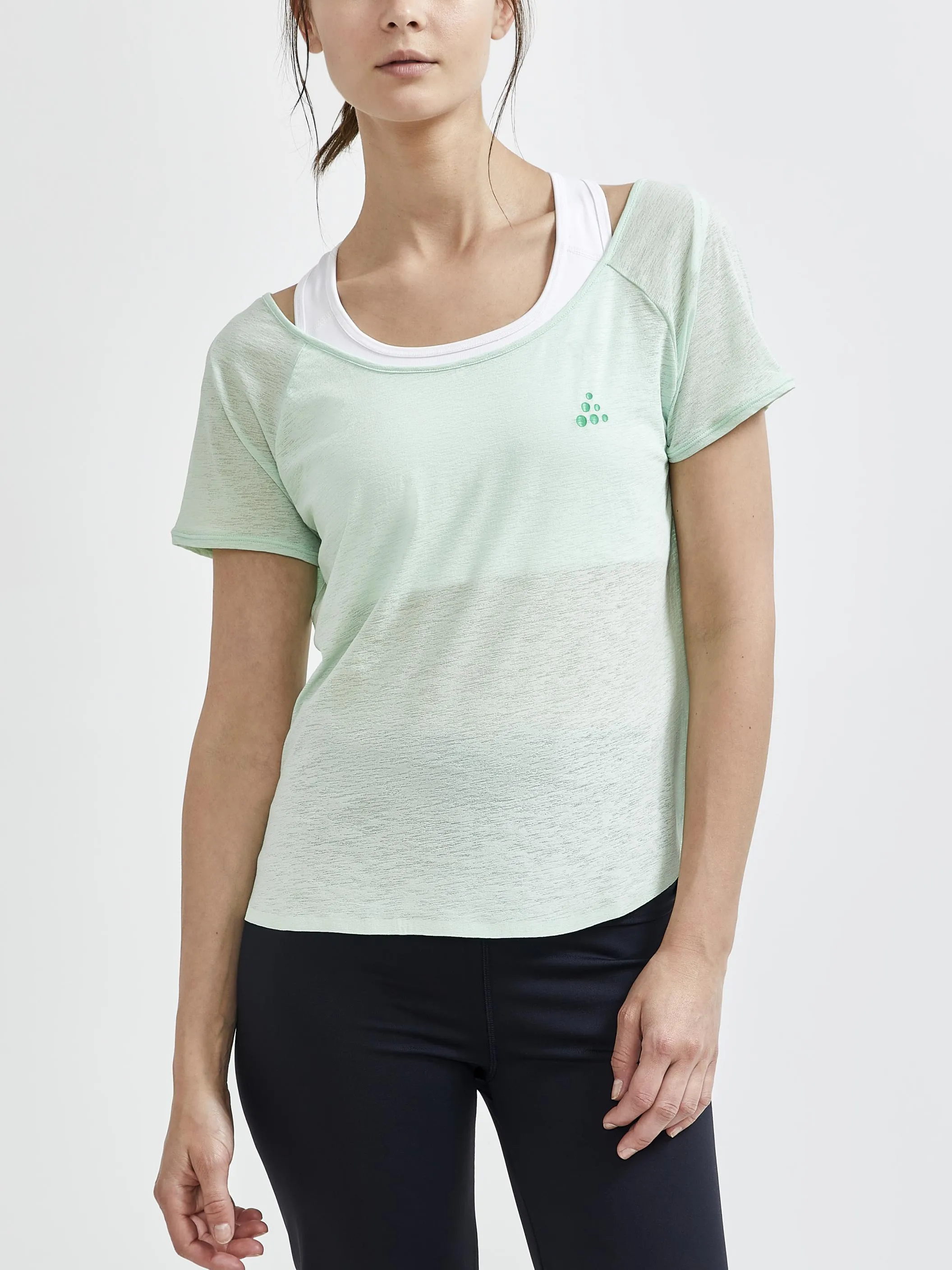 Women's CORE Charge Cross Back Tee sold by Craft Sportswear