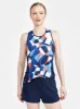 Women's PRO Dazzle Camo Running Singlet sold by Craft Sportswear