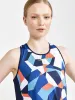 Women's PRO Dazzle Camo Running Singlet sold by Craft Sportswear