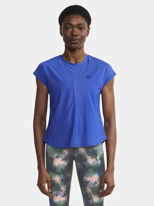 Women's Core Charge Rib Tee sold by Craft Sportswear