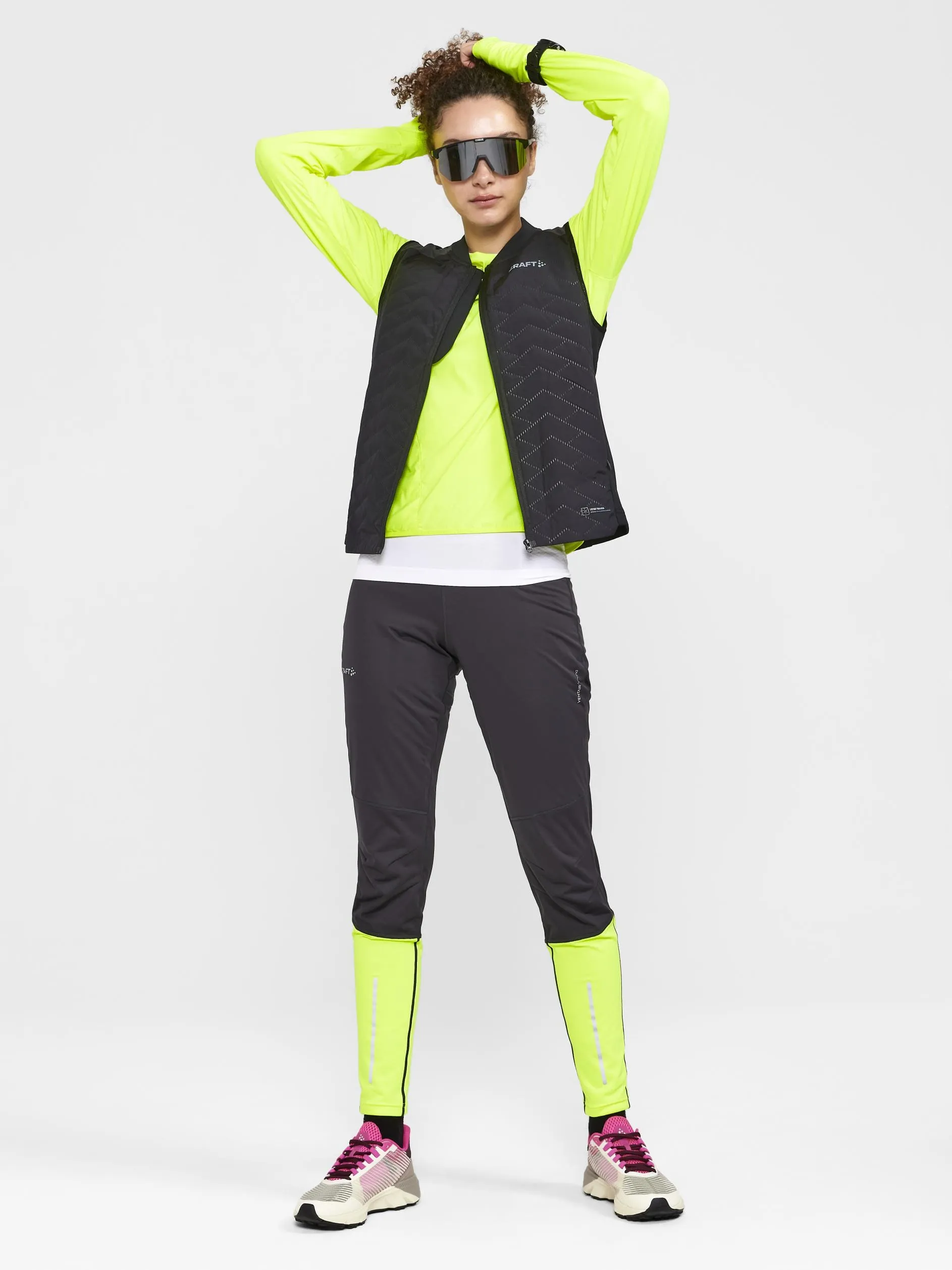 Womens PRO Hypervent Lumen Running Wind Top sold by Craft Sportswear product image thumbnail 5