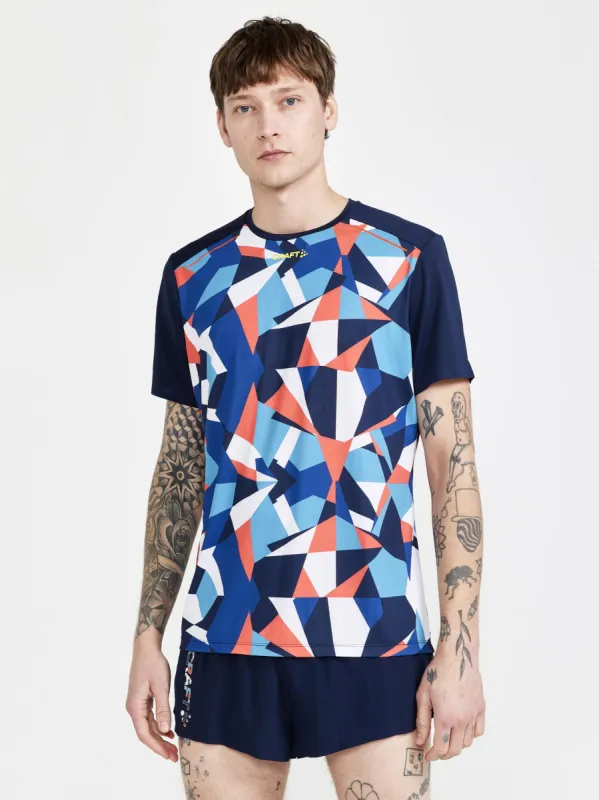 Men's PRO Dazzle Camo Running Tee sold by Craft Sportswear