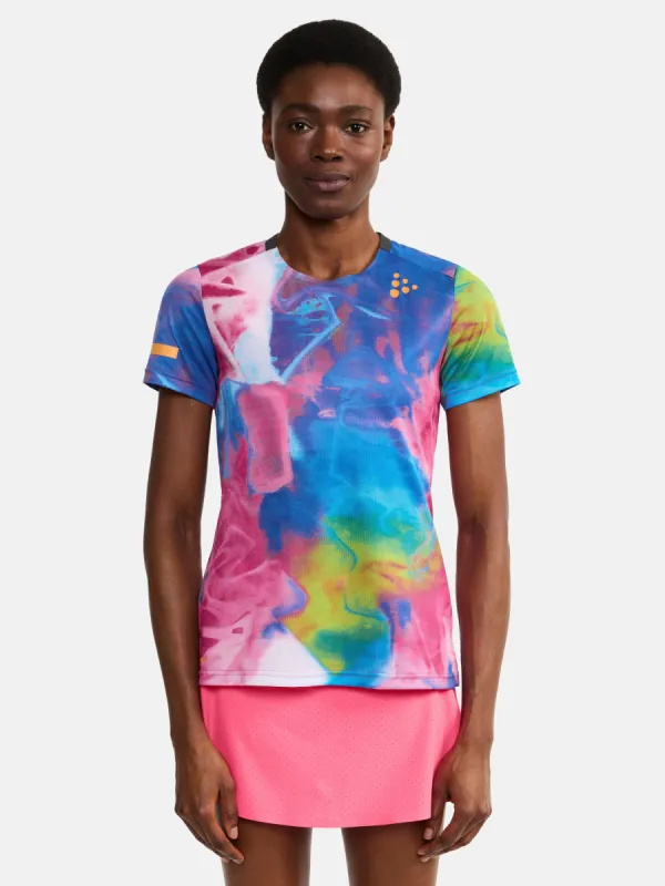 Women's PRO Hypervent Jaquard Running Tee sold by Craft Sportswear
