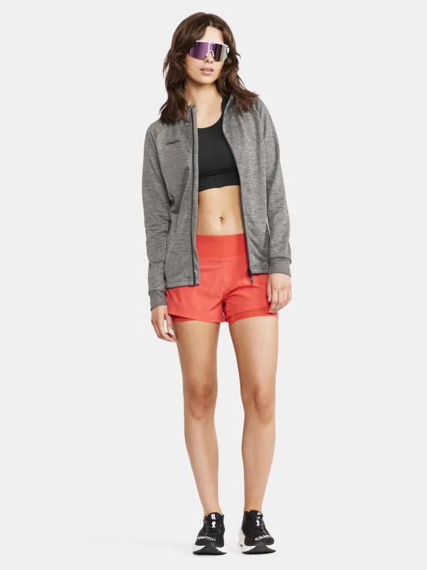 Women's ADV Unify Full-Zip Hood made by Craft Sportswear