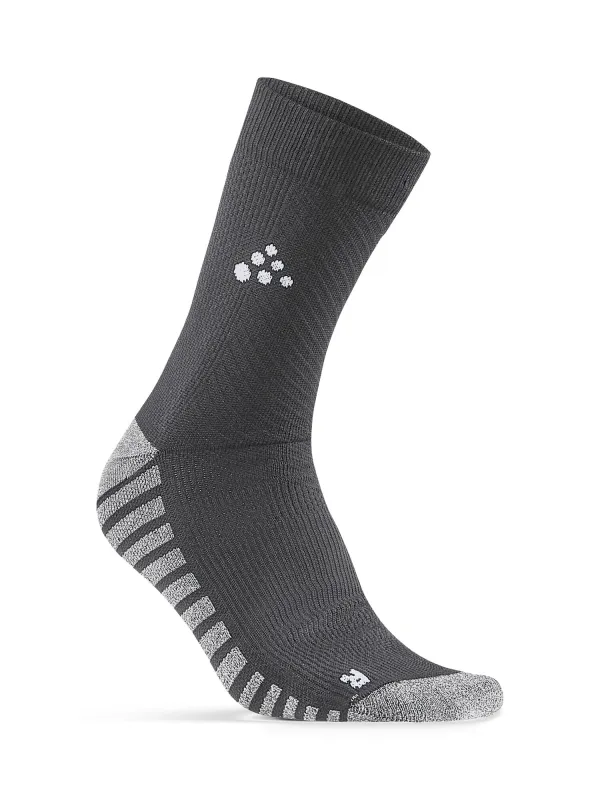 PROGRESS ANTI SLIP MID SOCK UNISEX - ASPHALT sold by Craft Sportswear