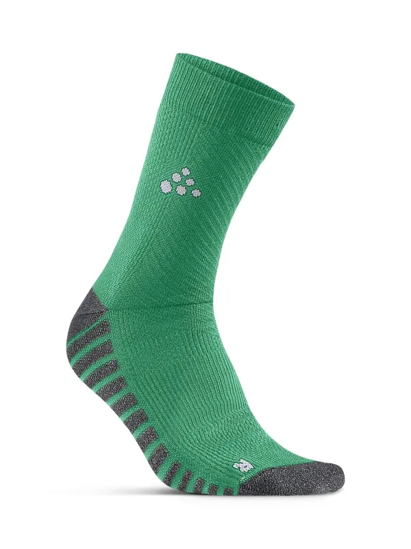 PROGRESS ANTI SLIP MID SOCK UNISEX - TEAM GREEN sold by Craft Sportswear