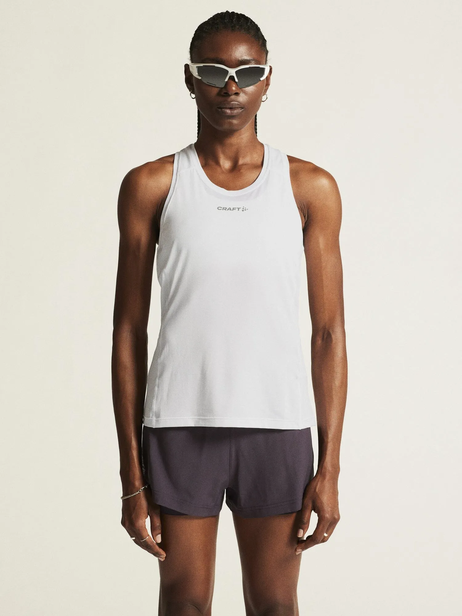 Women's ADV Essence Singlet 2.0 - WHITE sold by Craft Sportswear