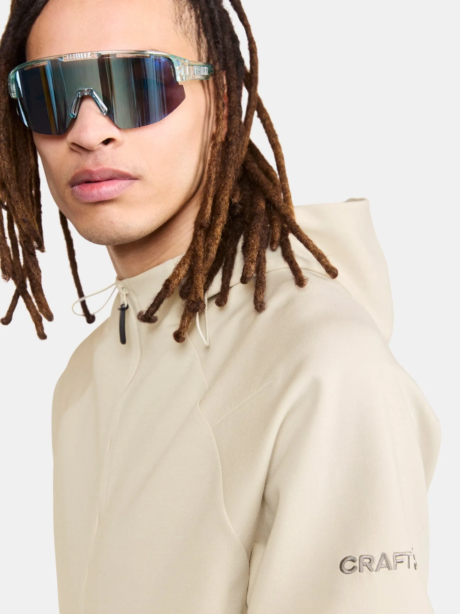 Men's ADV Join Full-Zip Hoodie - Plaster sold by Craft Sportswear