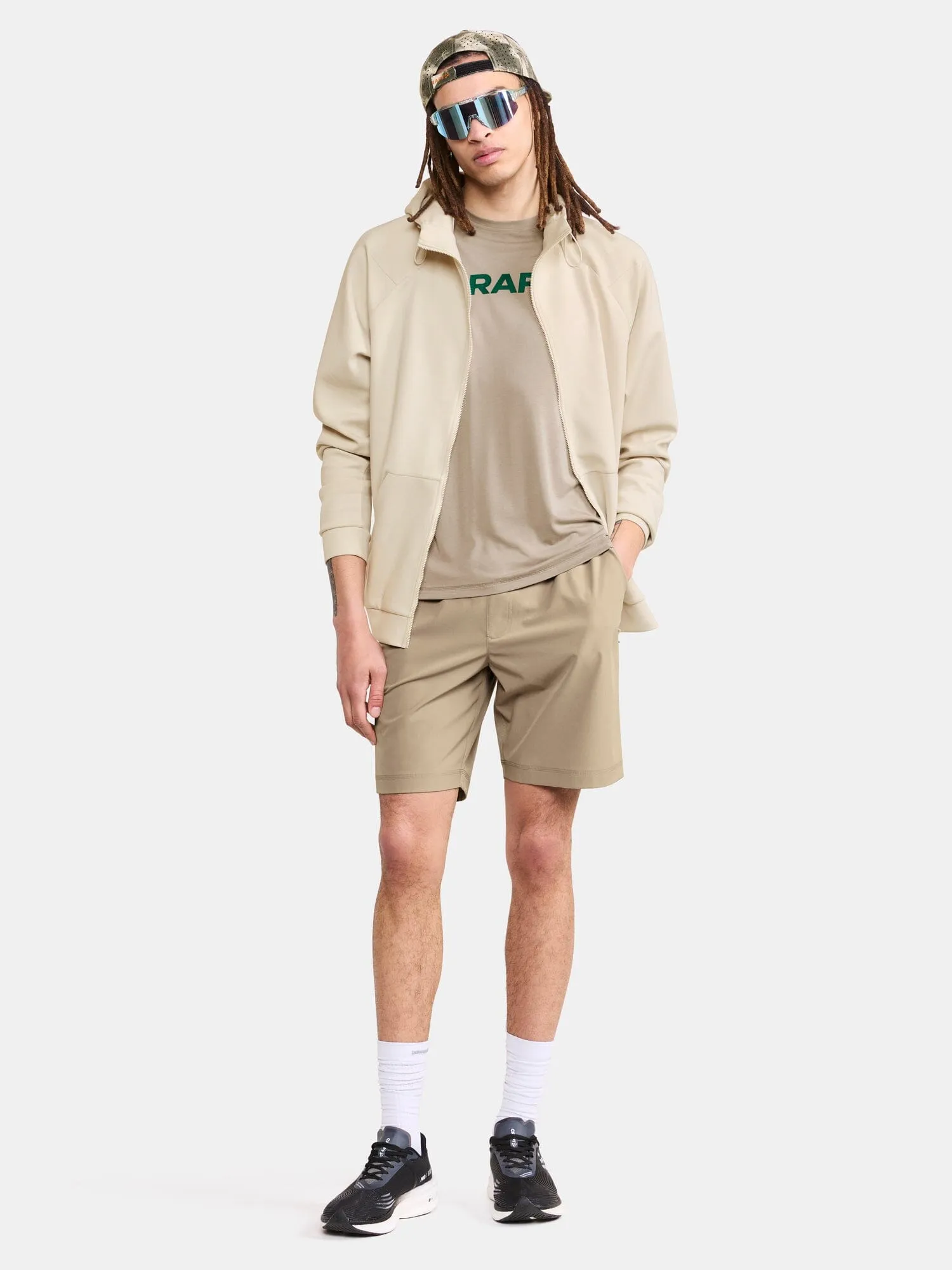 Men's ADV Join Full-Zip Hoodie - Plaster sold by Craft Sportswear product image thumbnail 2