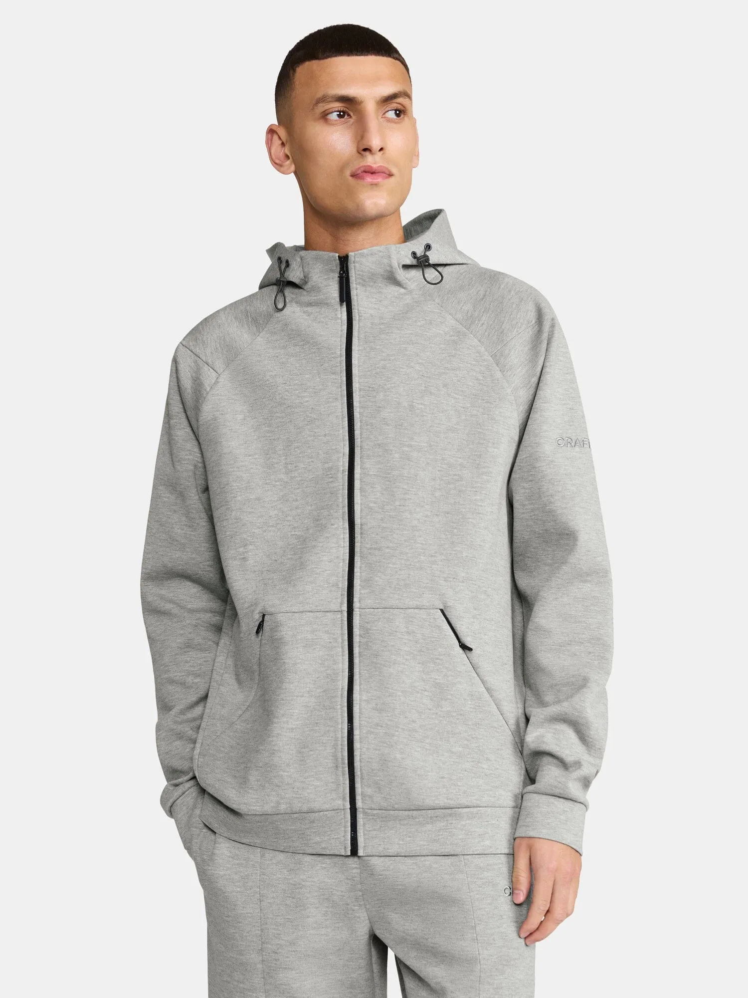 Men's Adv Join FZ Hoodie - GREY MELANGE sold by Craft Sportswear product image thumbnail 5