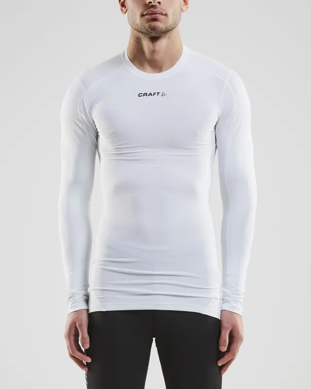 Pro Control Compression Long-Sleeve - WHITE sold by Craft Sportswear