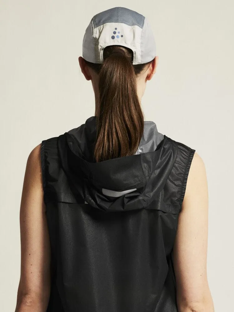 Women's Pro Hydro Lightweight Vest - Black sold by Craft Sportswear product image thumbnail 3