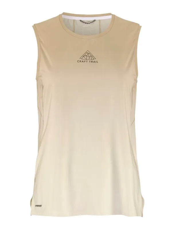 Women's Pro Trail Singlet 2 - HAY sold by Craft Sportswear