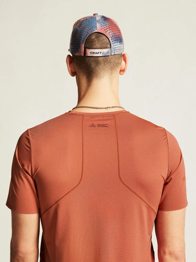 Men's Pro Trail Short Sleeve Tee 2 - SEQUOIA sold by Craft Sportswear product image thumbnail 2