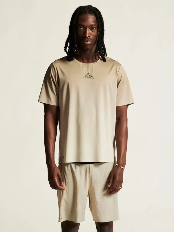 Men's Pro Trail Short Sleeve Tee 2 - HAY sold by Craft Sportswear