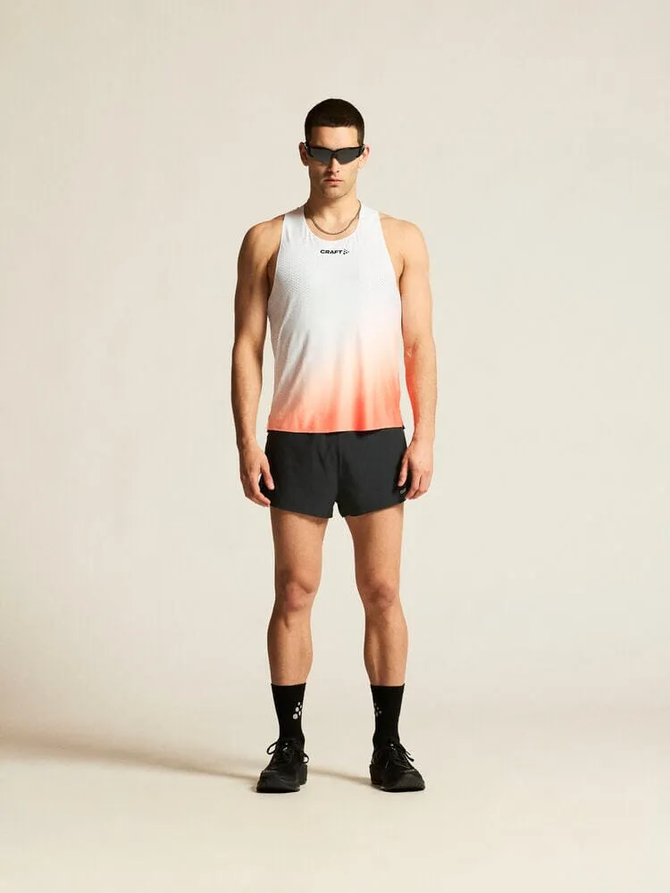 Men's Race Day Singlet - WHITE/MULTI sold by Craft Sportswear product image thumbnail 4
