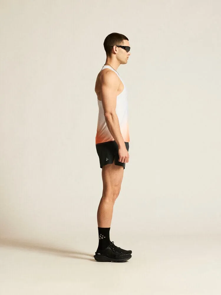Men's Race Day Singlet - WHITE/MULTI sold by Craft Sportswear product image thumbnail 5