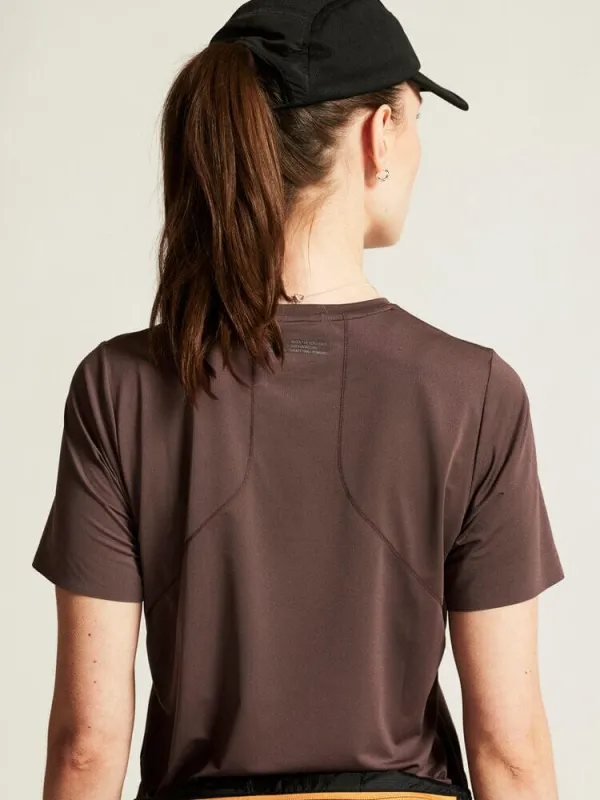 Women's Pro Trail Short Sleeve Tee 2 - SEQUOIA sold by Craft Sportswear
