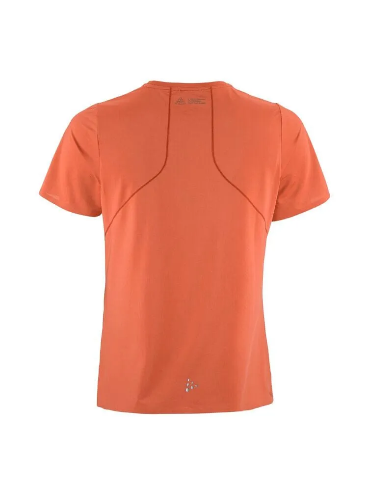 Women's Pro Trail Short Sleeve Tee 2 - PRUNE sold by Craft Sportswear product image thumbnail 2