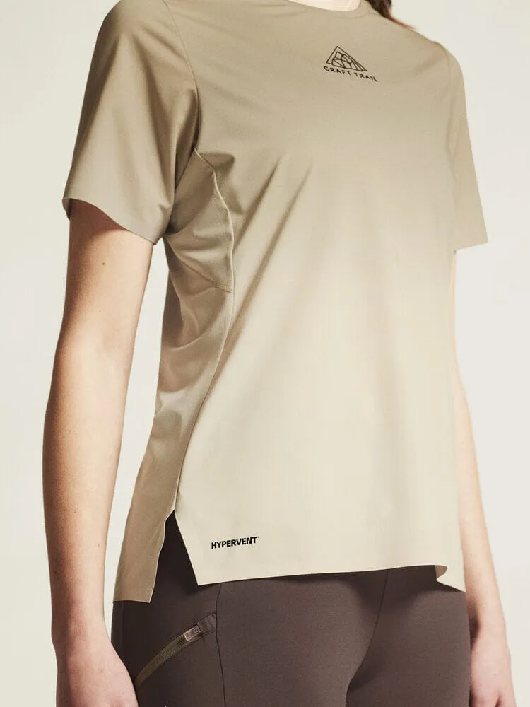 Women's Pro Trail Short Sleeve Tee 2 - Hay sold by Craft Sportswear product image thumbnail 2