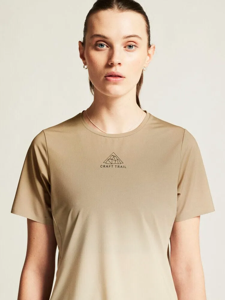 Women's Pro Trail Short Sleeve Tee 2 - Hay sold by Craft Sportswear product image thumbnail 4