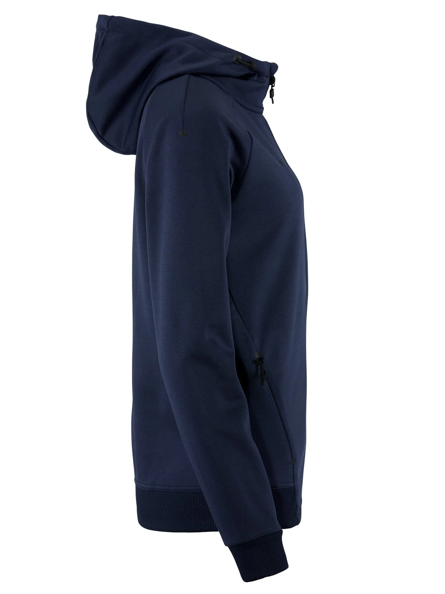 Women's ADV Full-Zip Hood - Navy sold by Craft Sportswear product image thumbnail 4