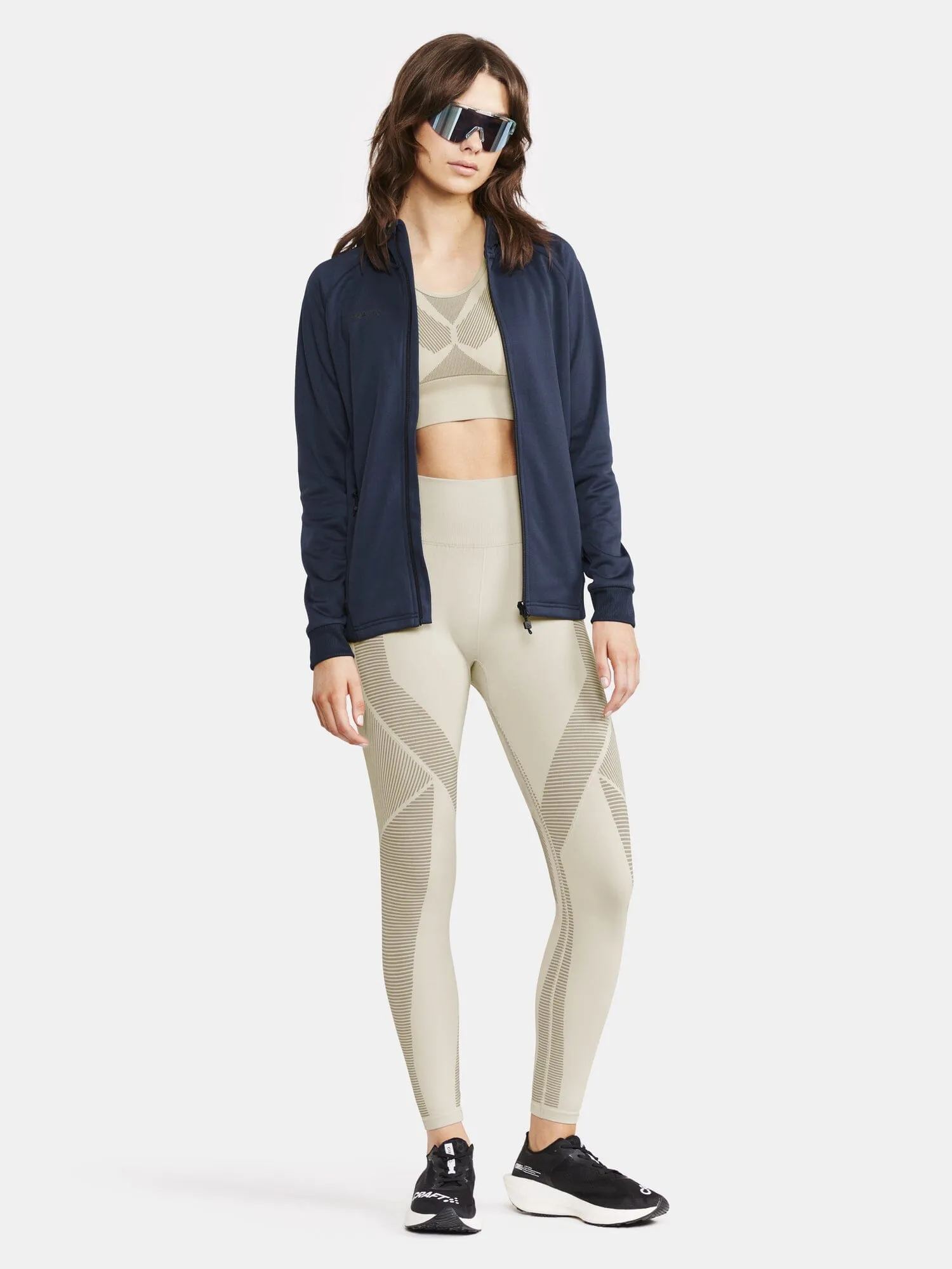 Women's ADV Full-Zip Hood - Navy sold by Craft Sportswear product image thumbnail 2