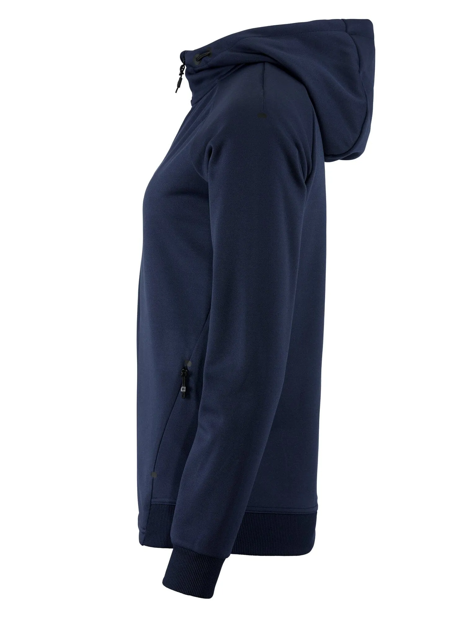 Women's ADV Full-Zip Hood - Navy sold by Craft Sportswear product image thumbnail 5
