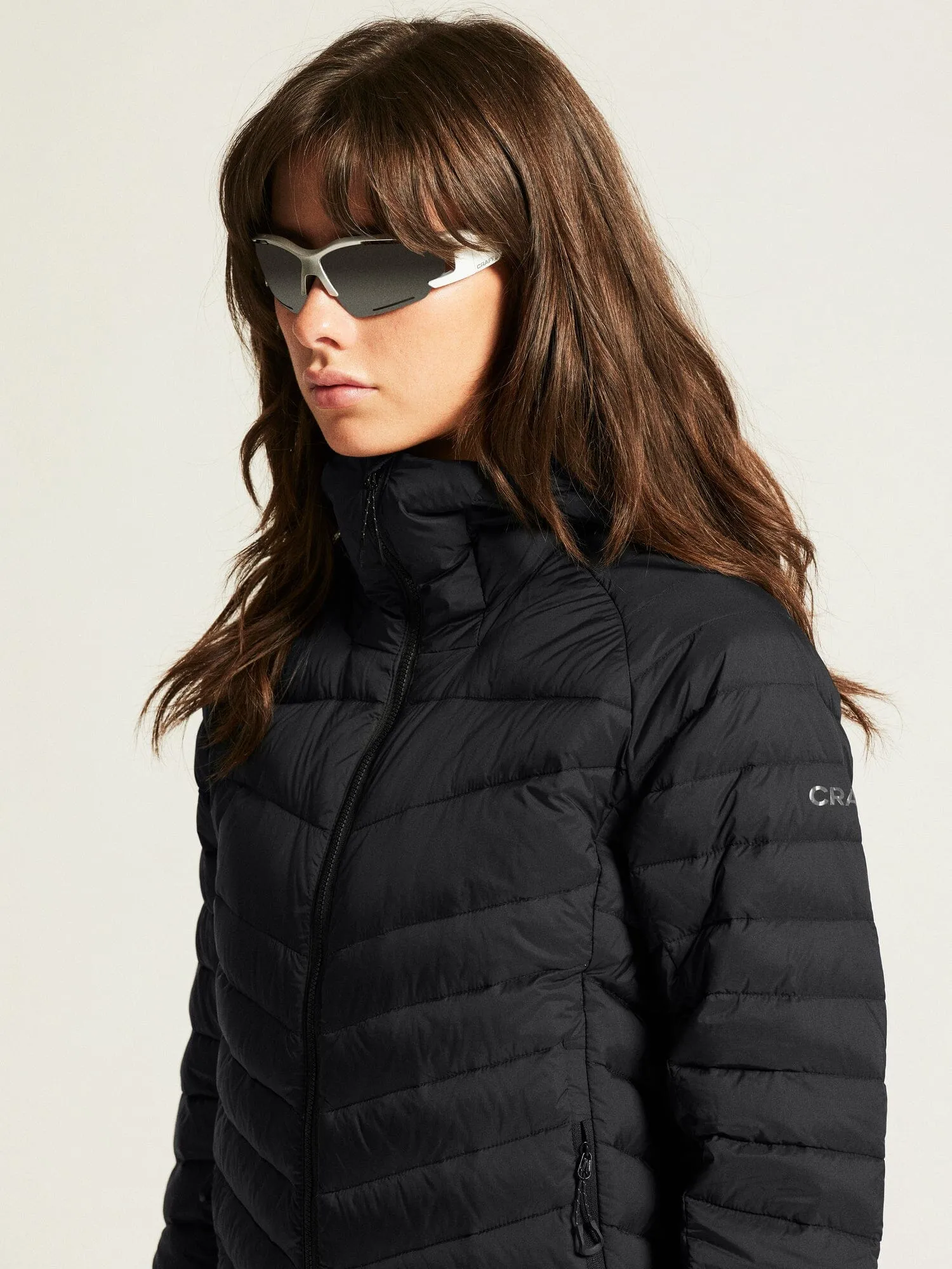 WOMEN'S ADV EXPLORE LIGHT DOWN JACKET - Black sold by Craft Sportswear product image thumbnail 5