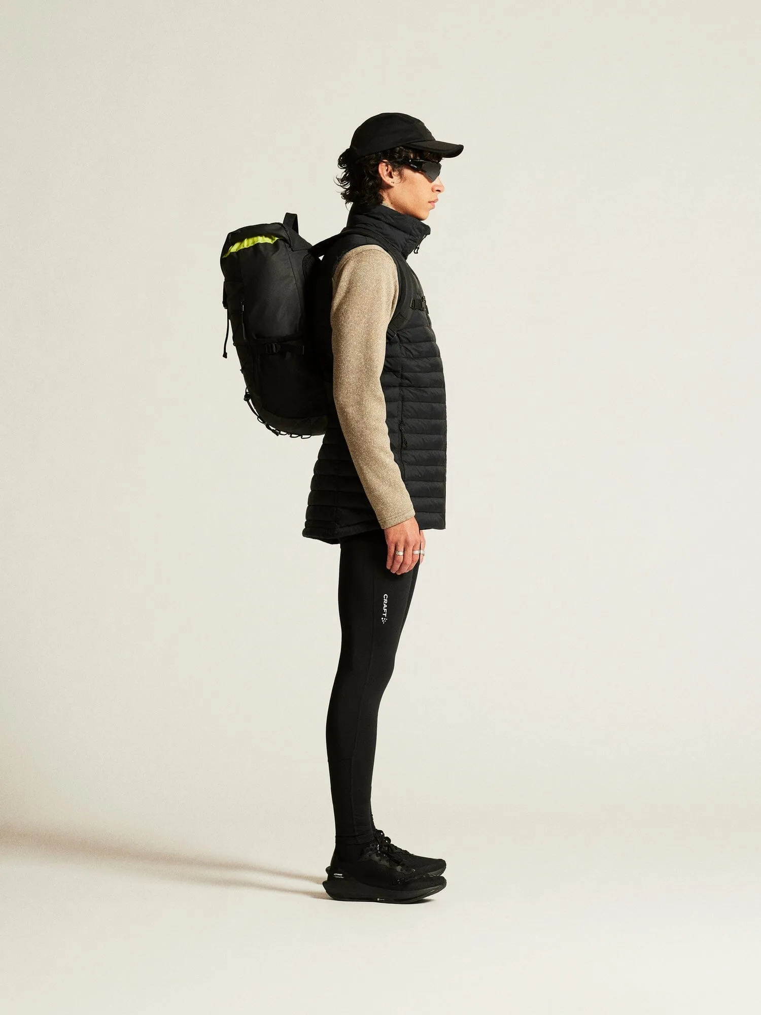 MEN'S ADV EXPLORE LIGHT DOWN VEST - Black sold by Craft Sportswear product image thumbnail 5