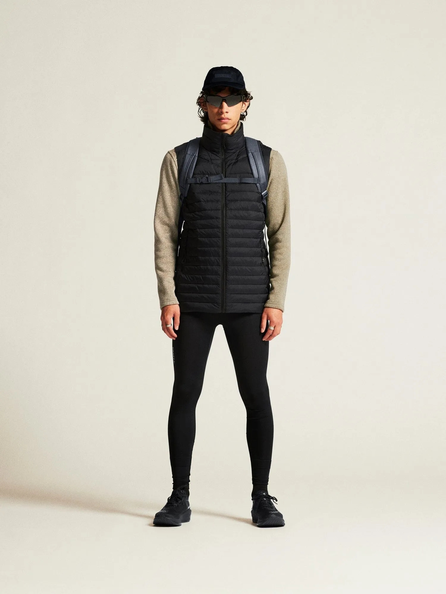 MEN'S ADV EXPLORE LIGHT DOWN VEST - Black sold by Craft Sportswear product image thumbnail 4