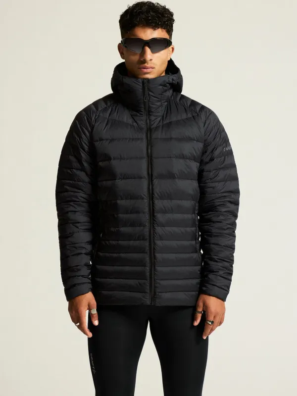 MEN'S ADV EXPLORE LIGHT DOWN JACKET - Black sold by Craft Sportswear