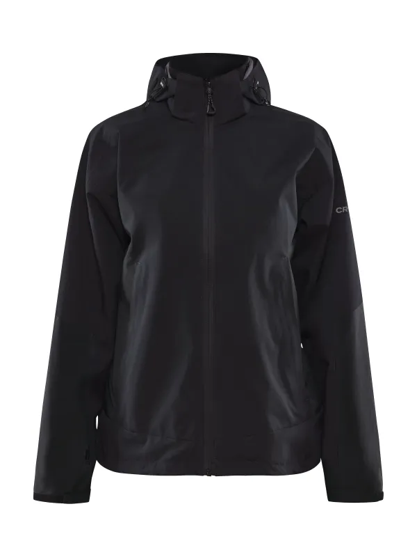 WOMEN'S CORE EXPLORE SHELL JACKET - Black sold by Craft Sportswear
