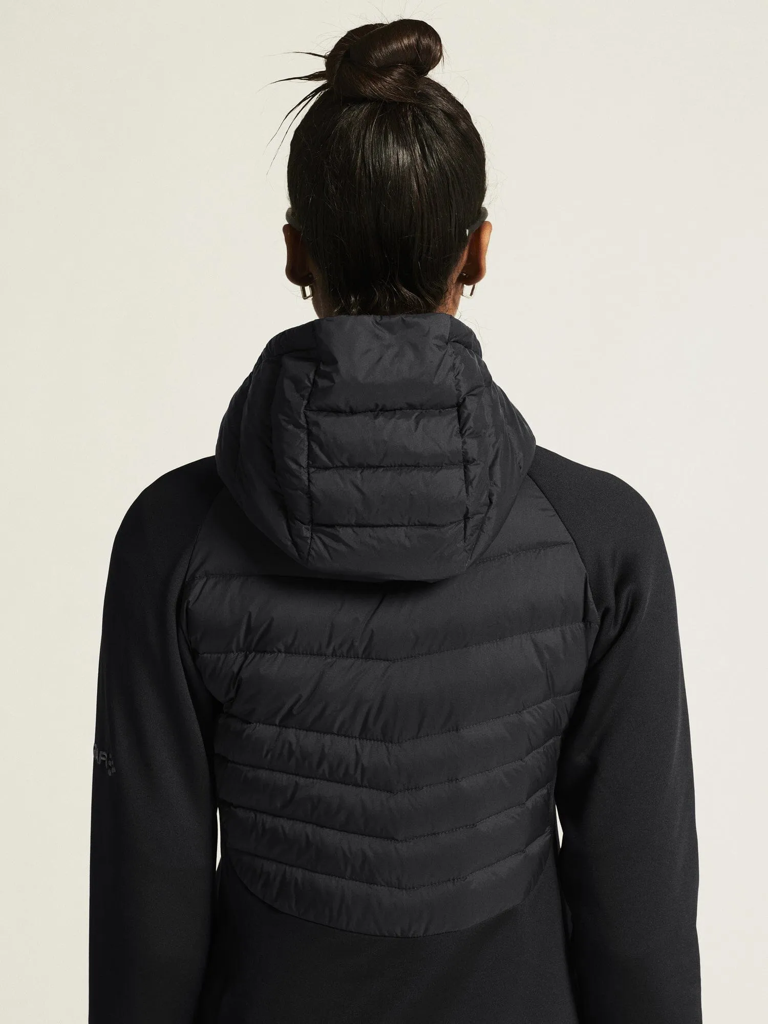 WOMEN'S ADV EXPLORE HYBRID DOWN JACKET - Black sold by Craft Sportswear product image thumbnail 3