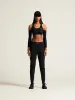 Women's ADV Essence Training Pants 2 - Black sold by Craft Sportswear