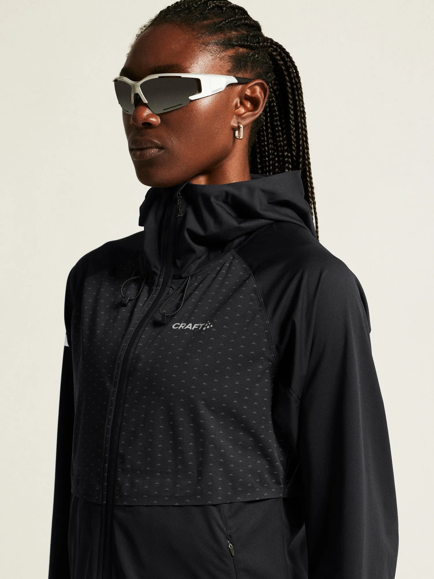 Women's Pro Hydro Lumen Jacket 3.0 - Black sold by Craft Sportswear product image thumbnail 3