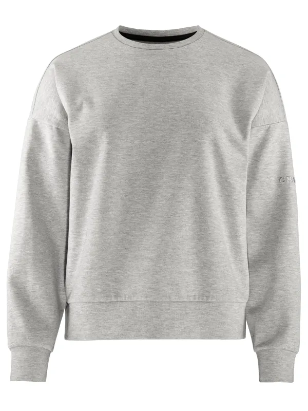 WOMEN'S ADV JOIN SWEATSHIRT - GREY MELANGE sold by Craft Sportswear